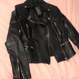 Leather Jacket NWT Barneys